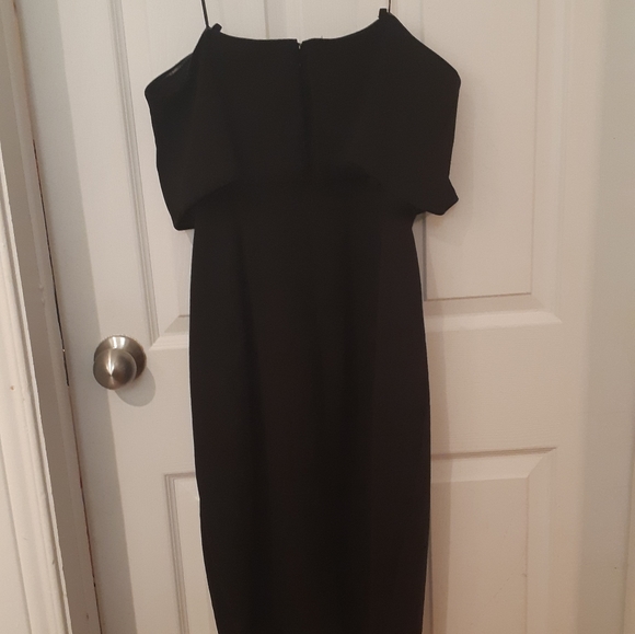 Dynamite bodycon dress with ruffle overlay - Picture 3 of 4